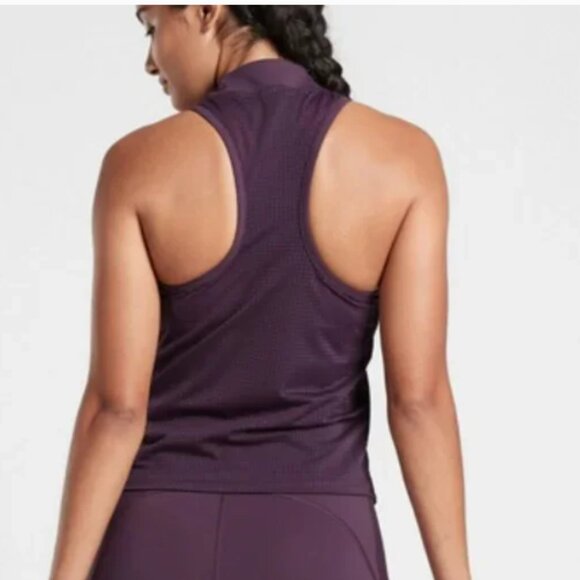 ATHLETA Hiit It Tank Top Agate Purple Size Medium - Picture 3 of 7